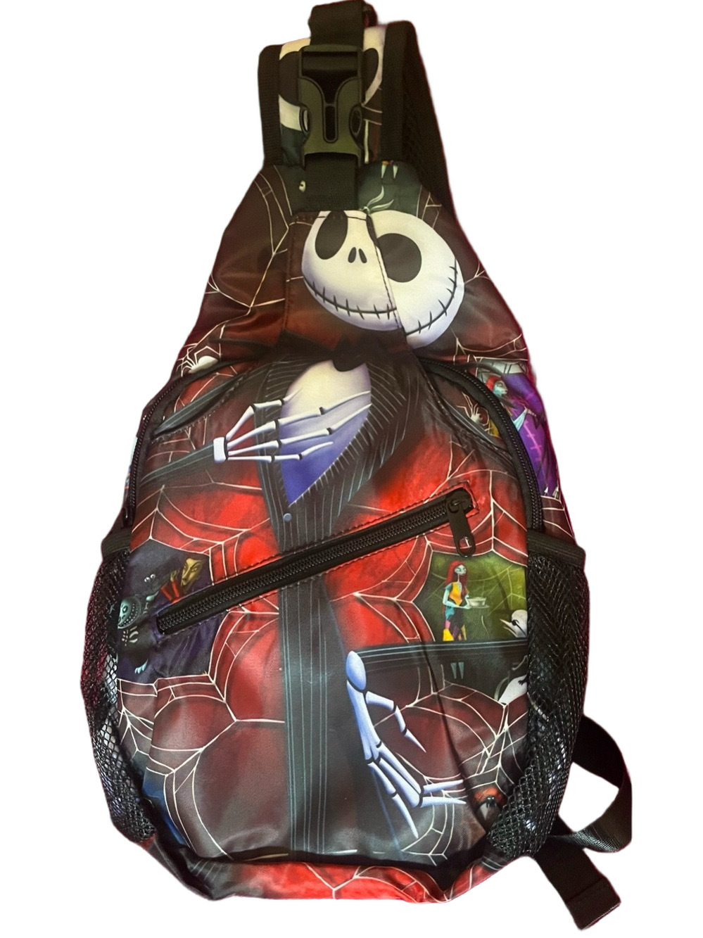 NWOT Disney Tim Burton The Night Before Christmas Jack & Sally Sling Bag
